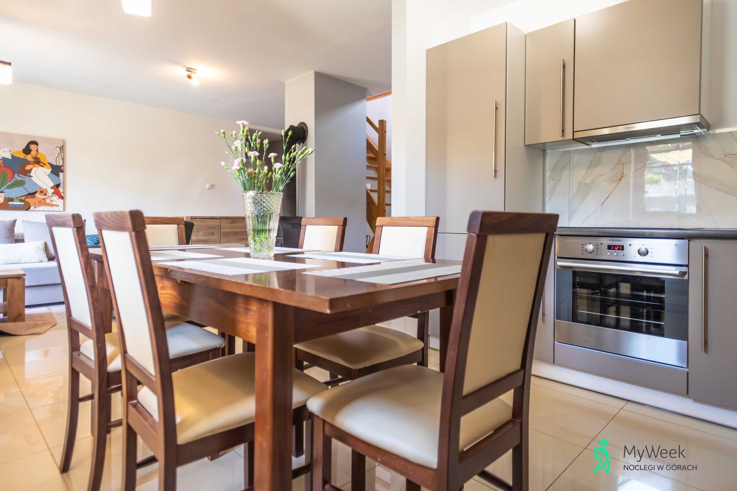 Apartament w Karpaczu z kominkiem