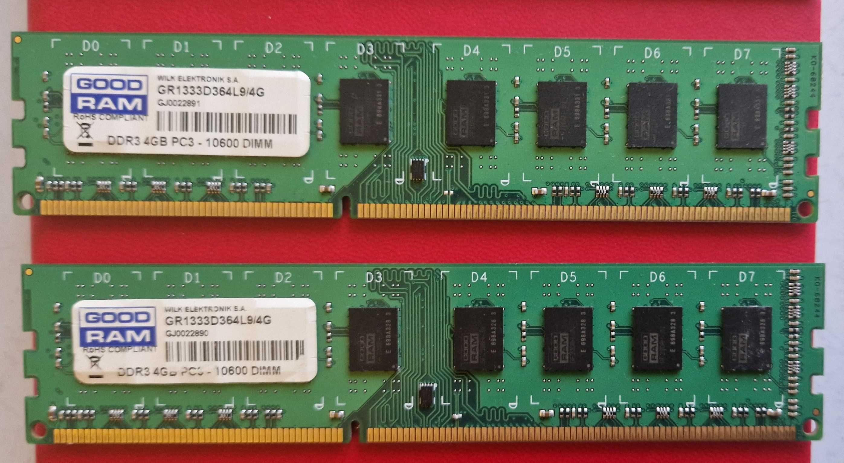 Pamięć RAM 4x4GB, DDR3