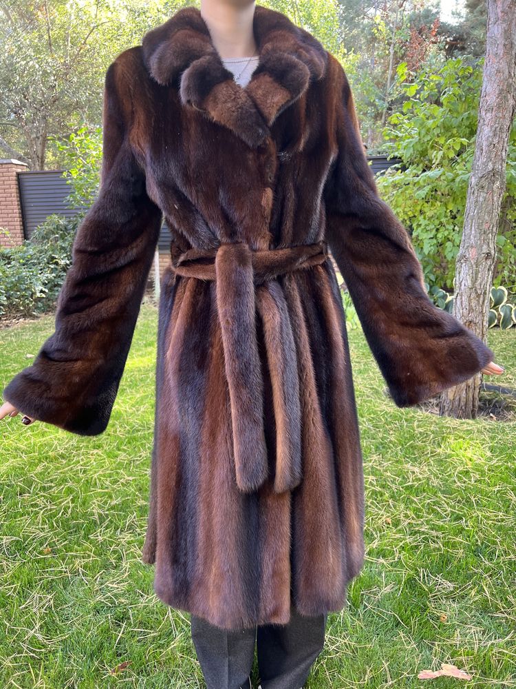 Норковая шуба Arimani furs, super quality, Италия