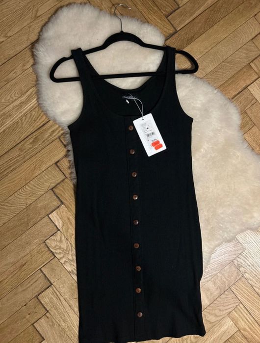 Damska prążkowana sukienka diverse L