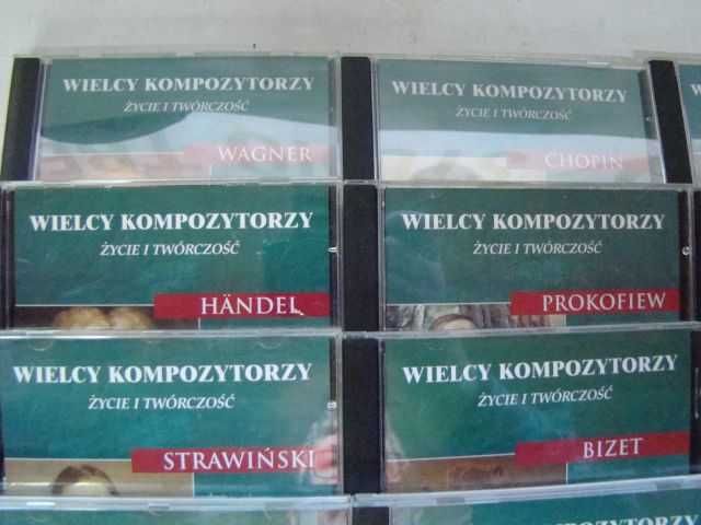 Płyty cd Wielcy Kompozytorzy Życie i Twórczość  DeAgostini 15szt