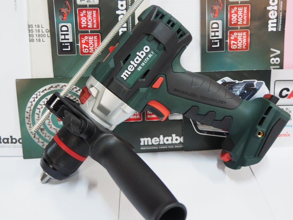 Wkrętarka z udarem METABO SB 18 LTX  bez bateria 18v moment 120Nm