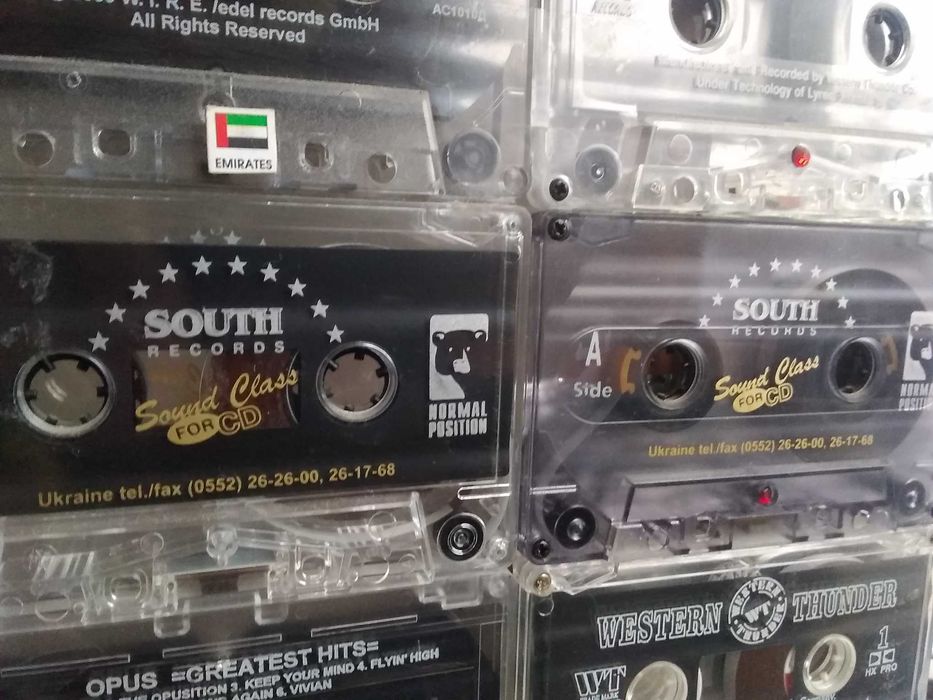 Коллекция audio кассет