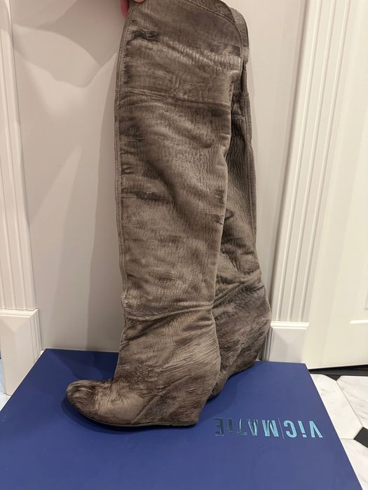 Сапожки  ботфорти Vic Matie