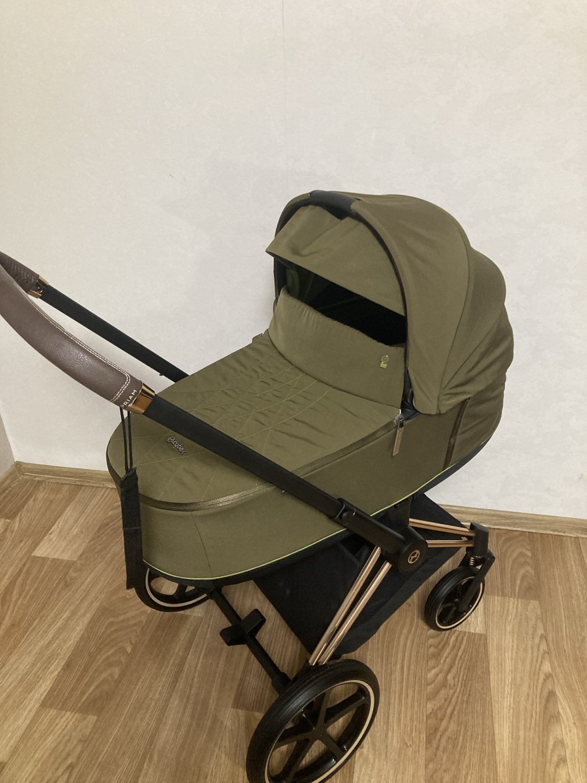 Cybex priam lux 2в1 Khaki Green Сайбекс Коляска