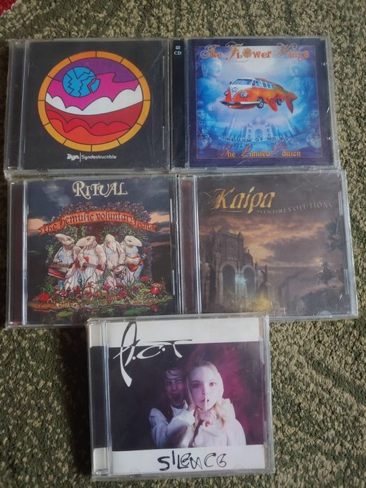 Cd диски рок прогресив музика