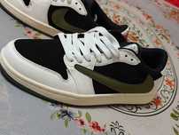 Buty Nike Retro Low OG SP / jordan 1 / Olive / Travis Scott R.39