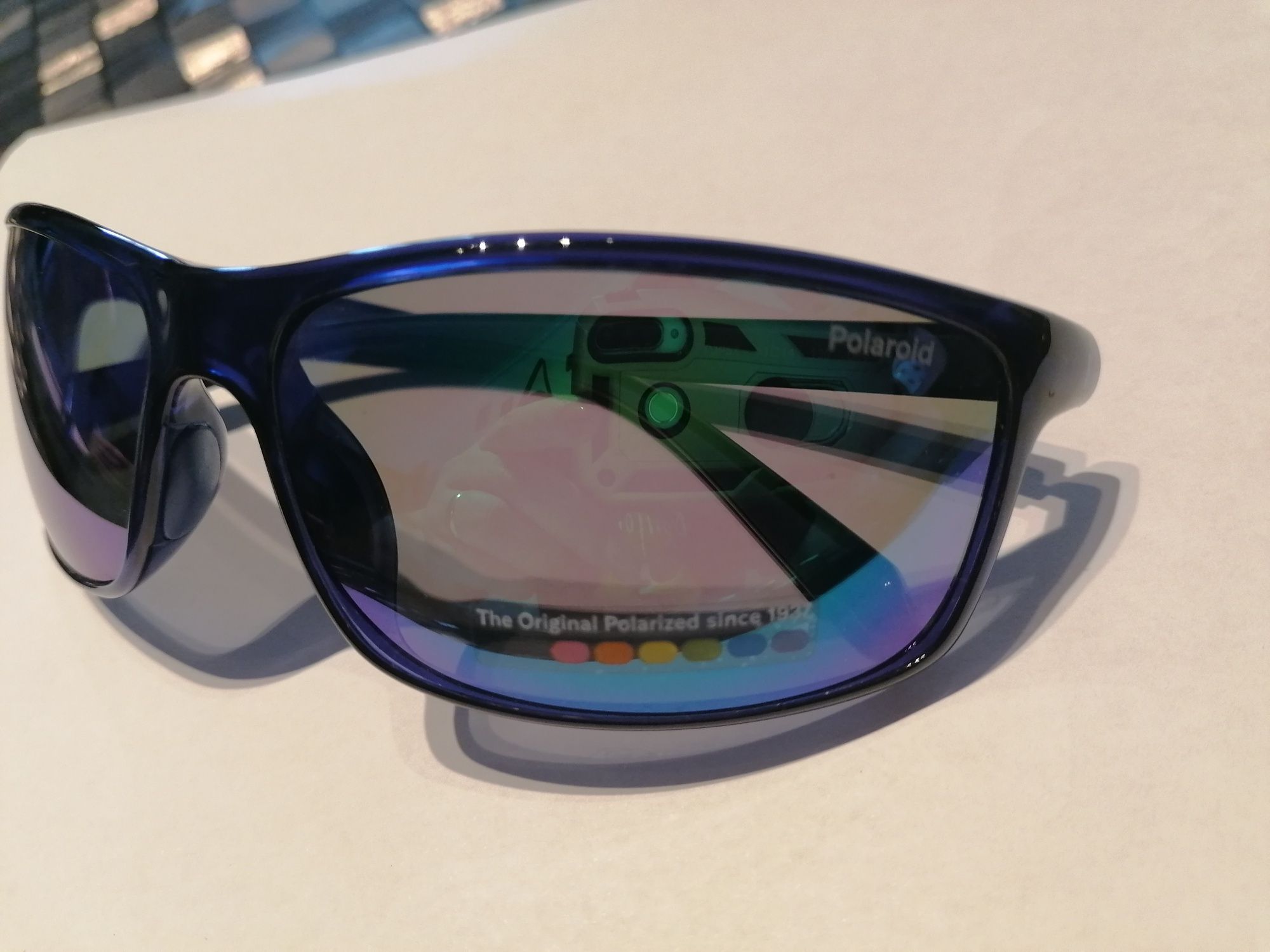 Óculos de sol Polaroid PLD 7036S PJP5Z - azul escuro