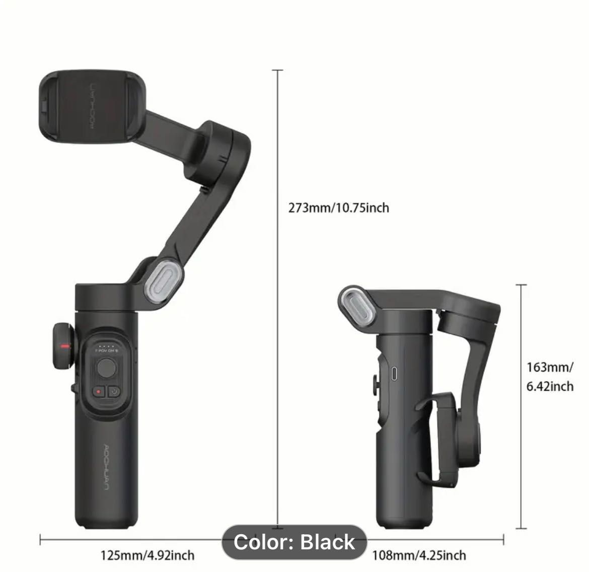 3 axis smart phone stabilizer