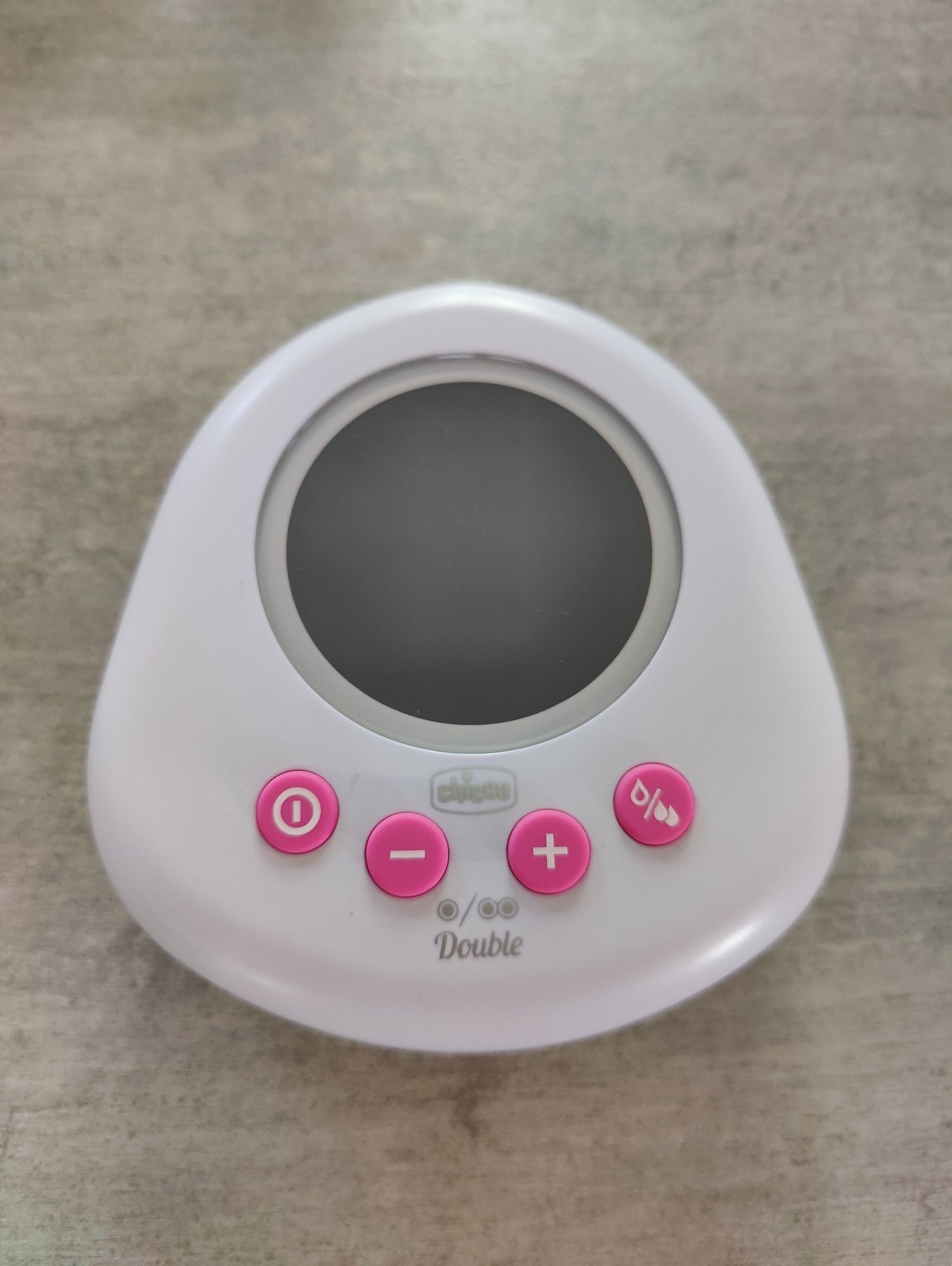 Bomba tira-leite dupla (breast pump) Chicco + flange inserts + nipple
