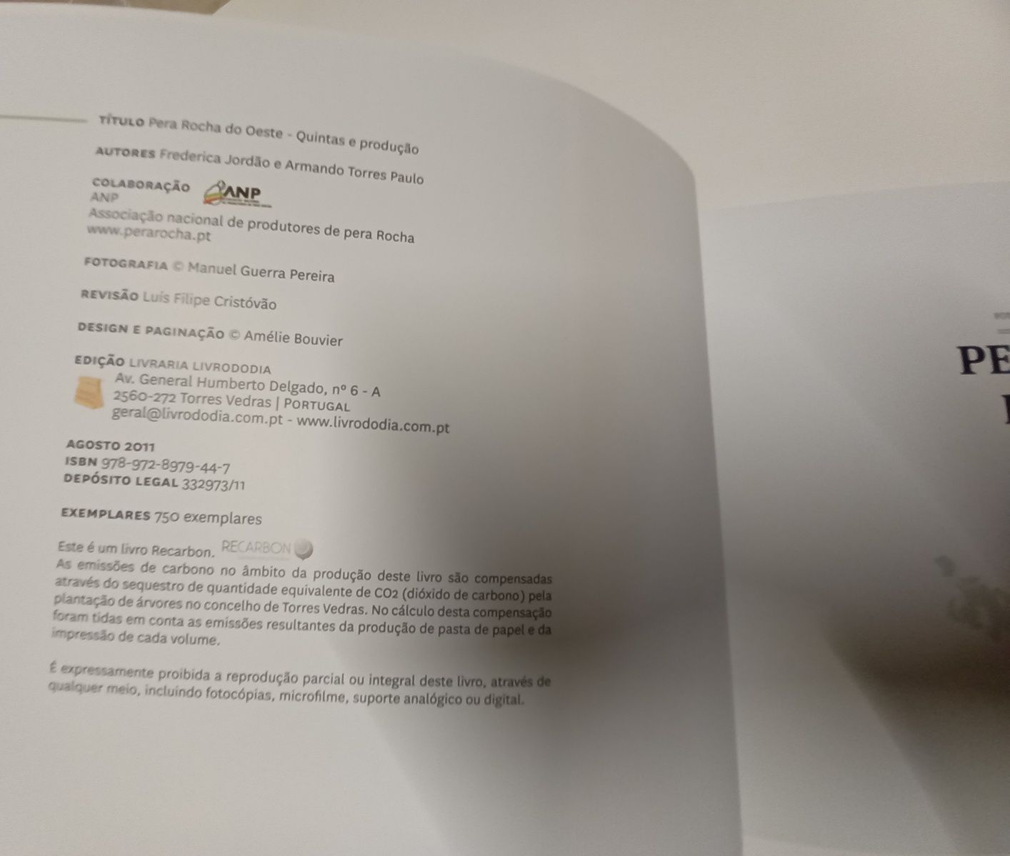 Pêra Rocha do Oeste Quintas e Produção