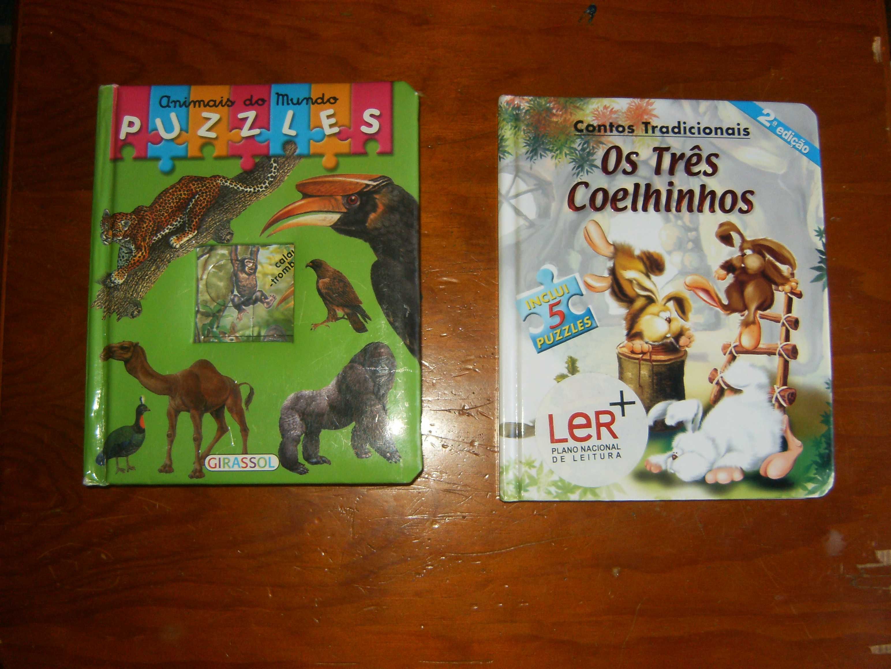 Livros com puzzles