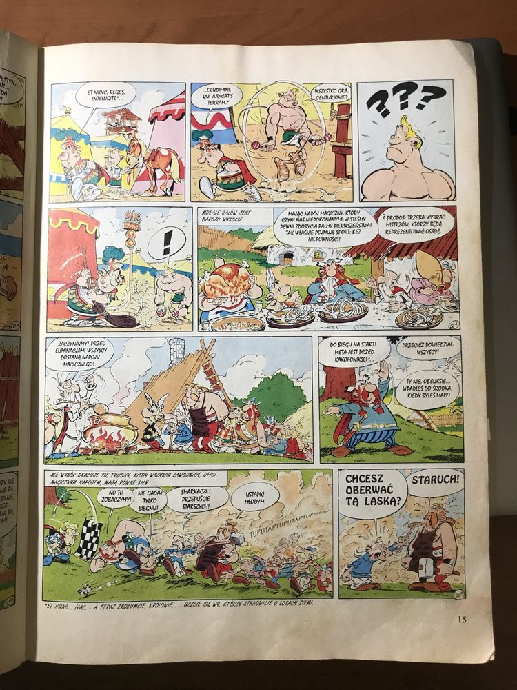 asterix na igrzyskach olimpijskich komiks 1963