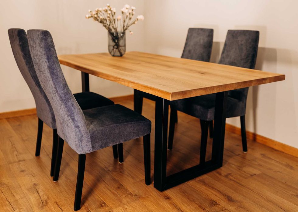 Stół dębowy 140x90 do salonu/jadalni lite drewno na wymiar Producent