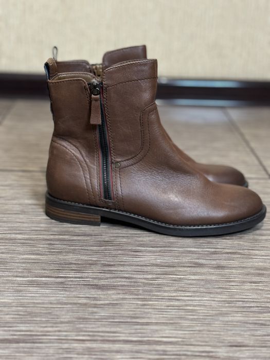 Черевики жіночі шкіряні коричневі Max, натуральна шкіра