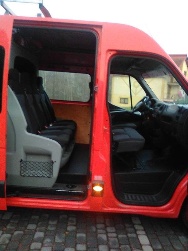 Renault Master brygadówka brygadowy doka Ducato 7 osobowy  OSP