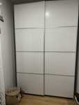 Szklany front do szafy Ikea Pax Farvik