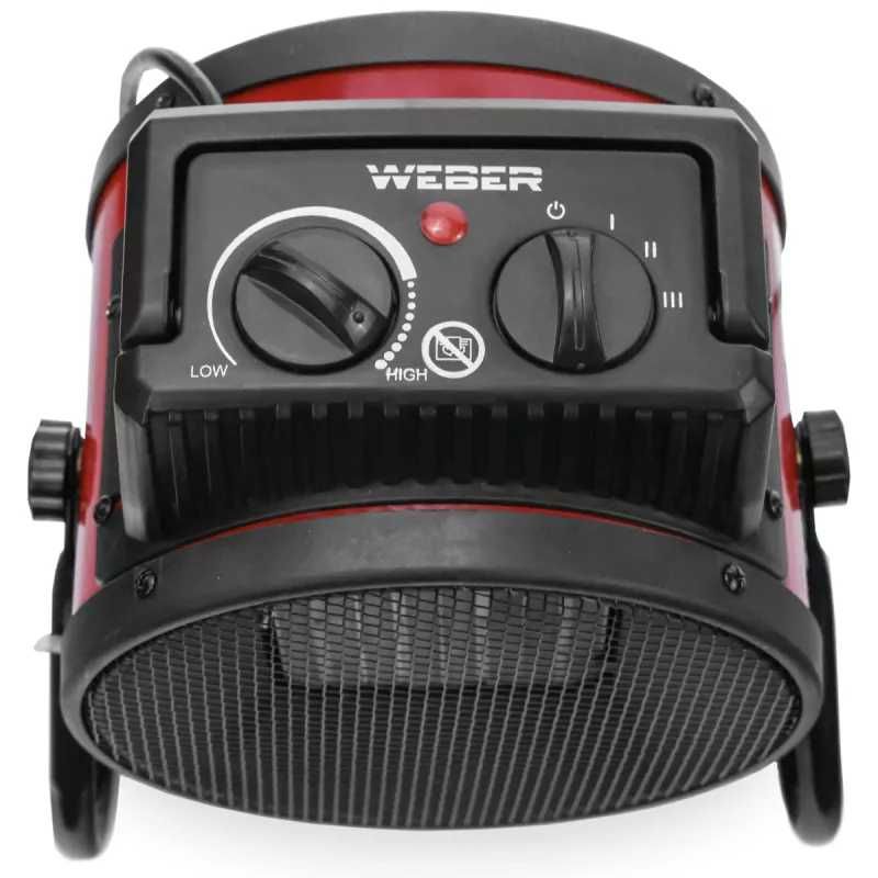 Nagrzewnica elektryczna dmuchawa farelka grzejnik  Weber Heat 2500 W