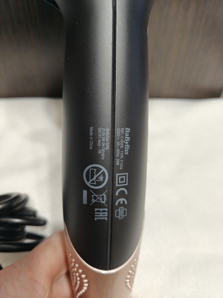 Karbownica Babyliss Wave Secret Air