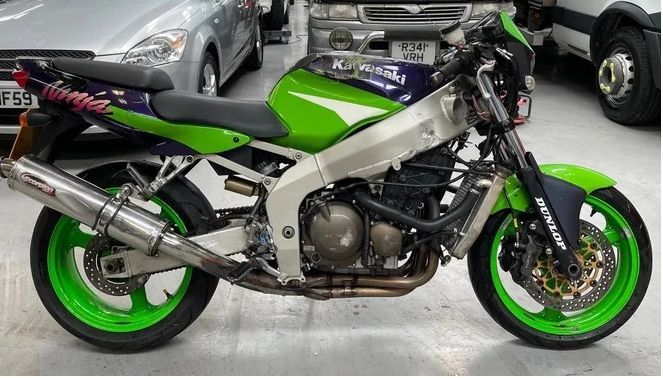 kawasaki ninja zx6r 1998 somente peças