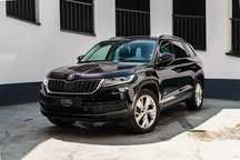 Skoda Kodiaq 7os 4x4 LED Asystenci Kamera ACC Rej.: 2018 Hak CarPlay SalonPL ASO FV