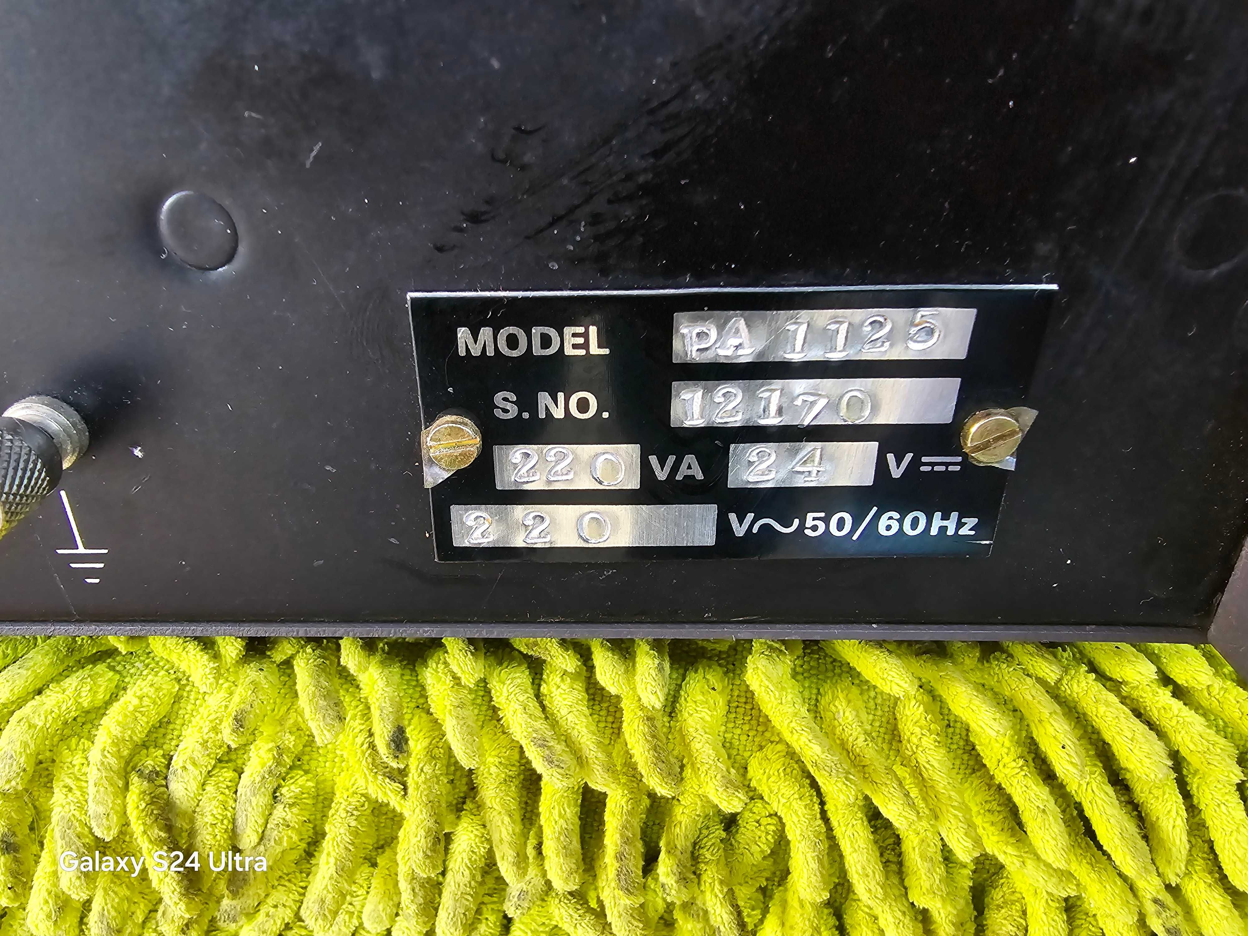 wzmacniacz monacor pa1125 vintage 120w mono
