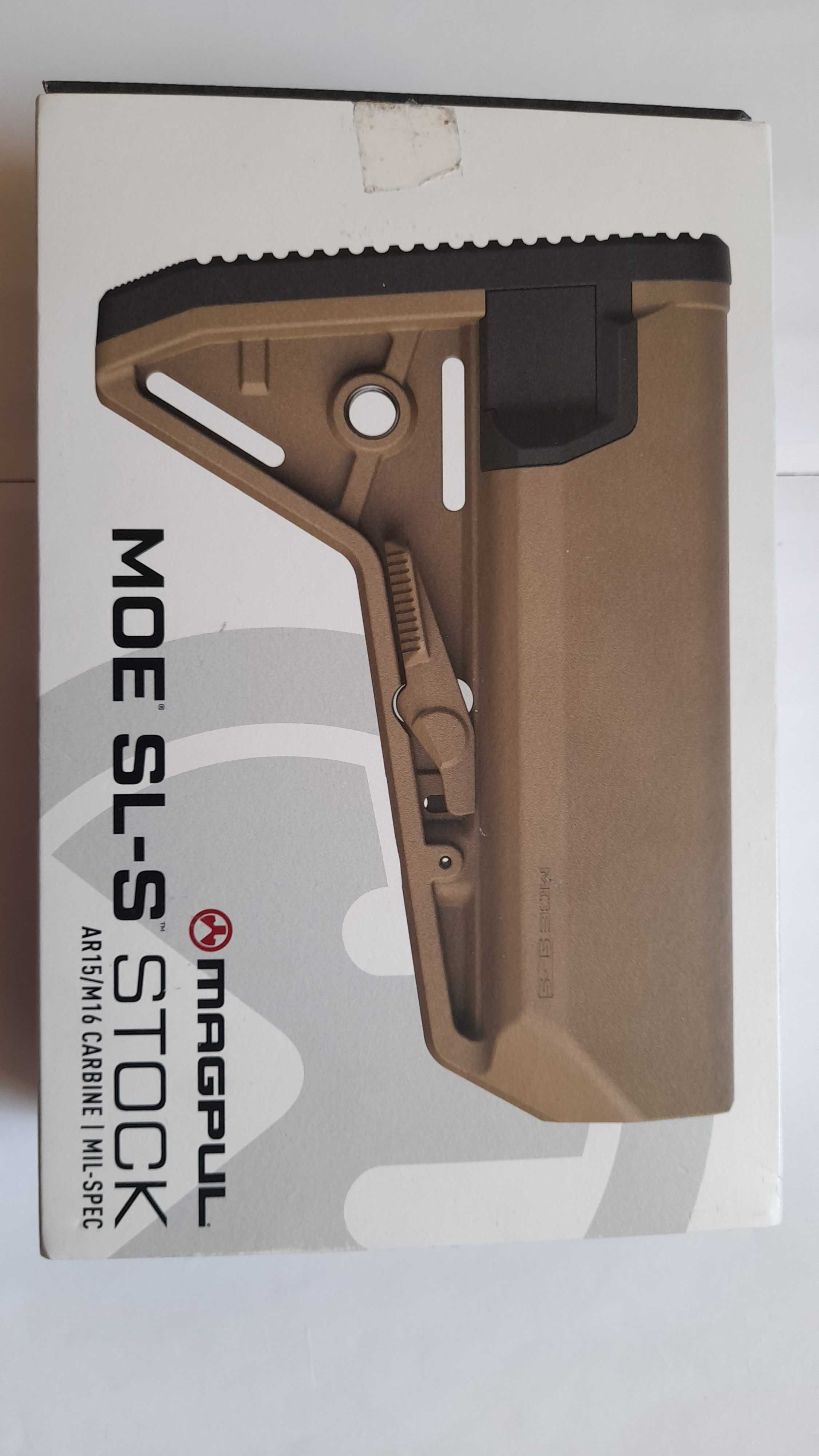 Kolba FDE Magpul MOE SL-S Carbine Stock – Mil-Spec