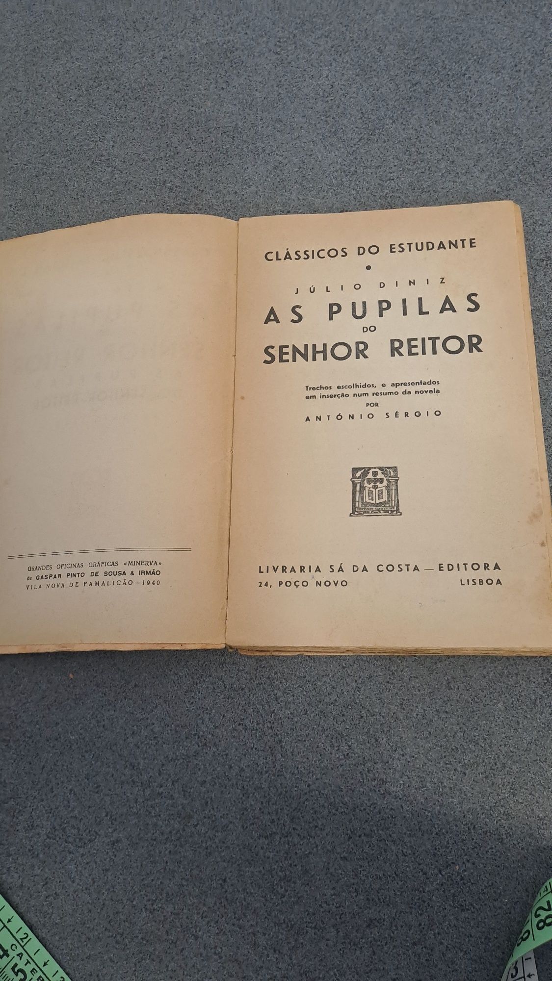 1940 As Pupilas do Senhor Reitor