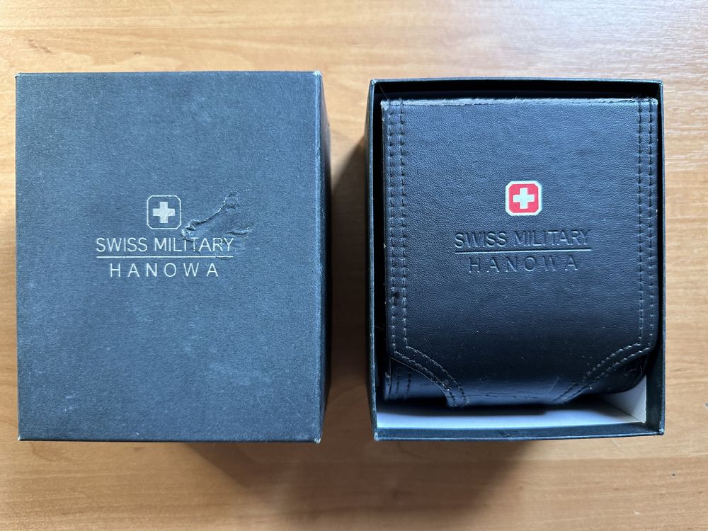 Швейцарський чоловічий годинник SWISS MILITARY HANOWA