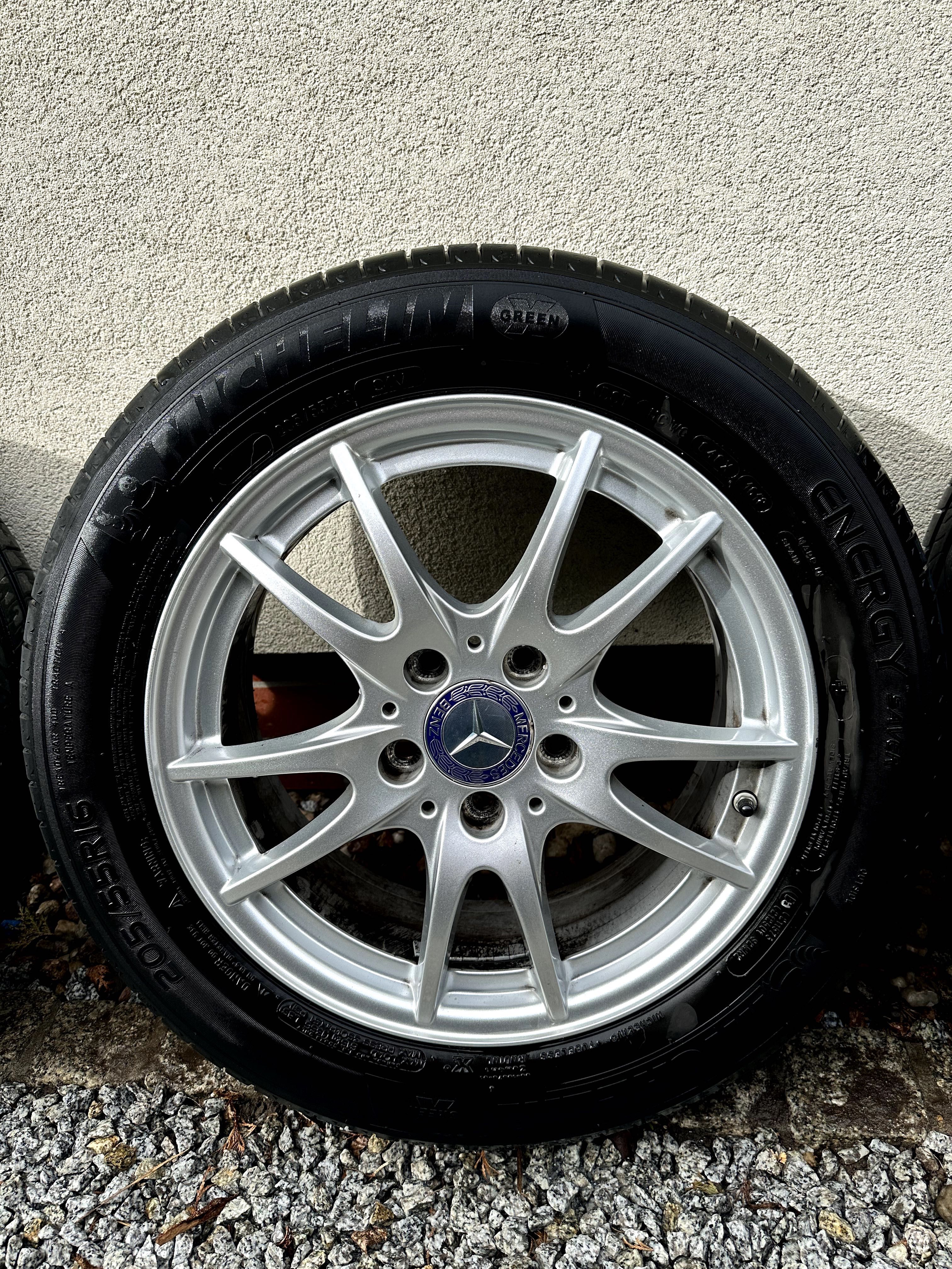Koła Mercedes 16' Opony 205/55/16 Michelin Letnie