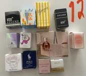 Miniaturas de perfume - 5€, 7€ e 12€