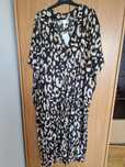 Nowa sukienka oversize H&M r.XL panterka