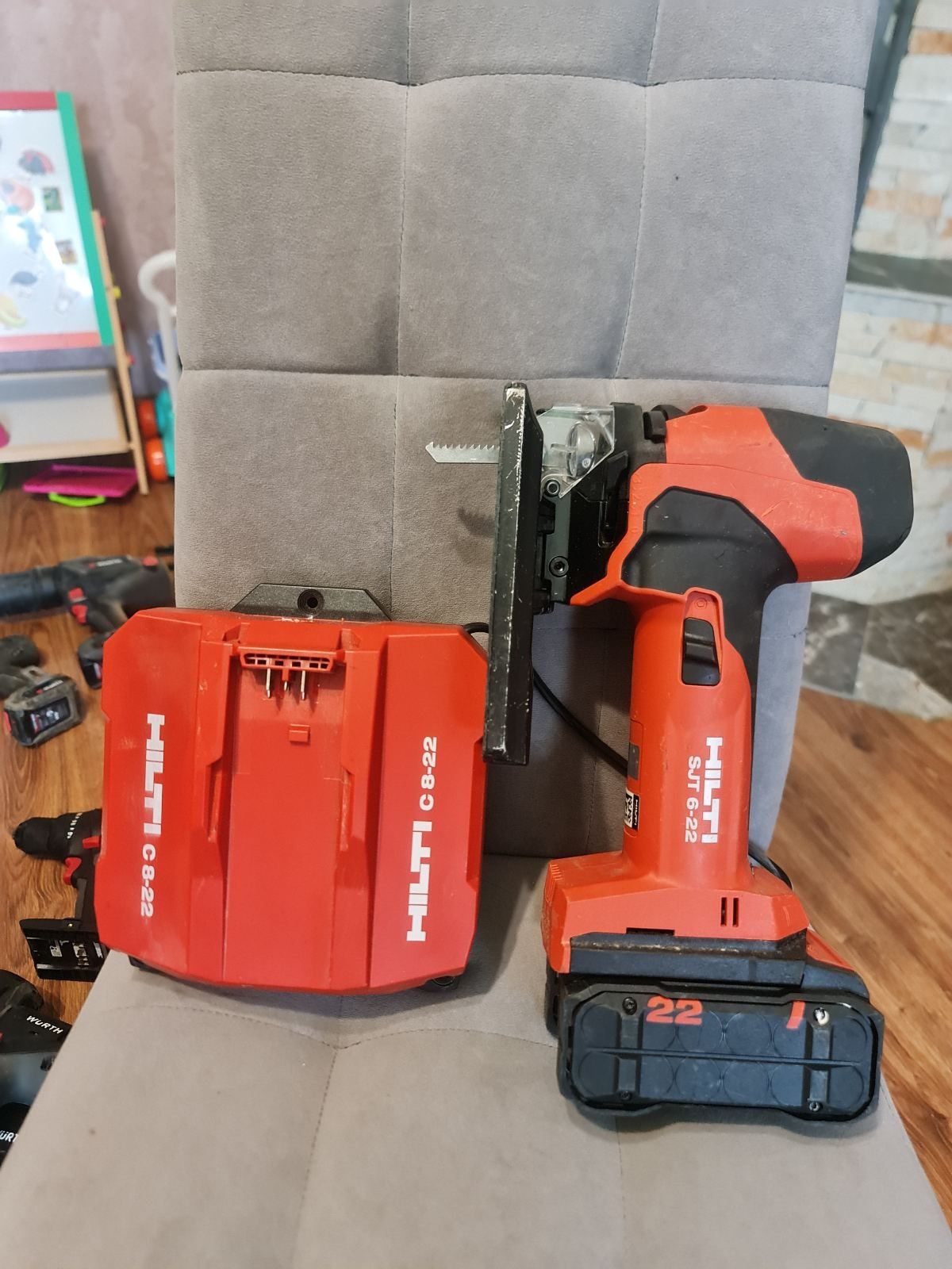 Лобзик hilti sjt 6-22. 24рік