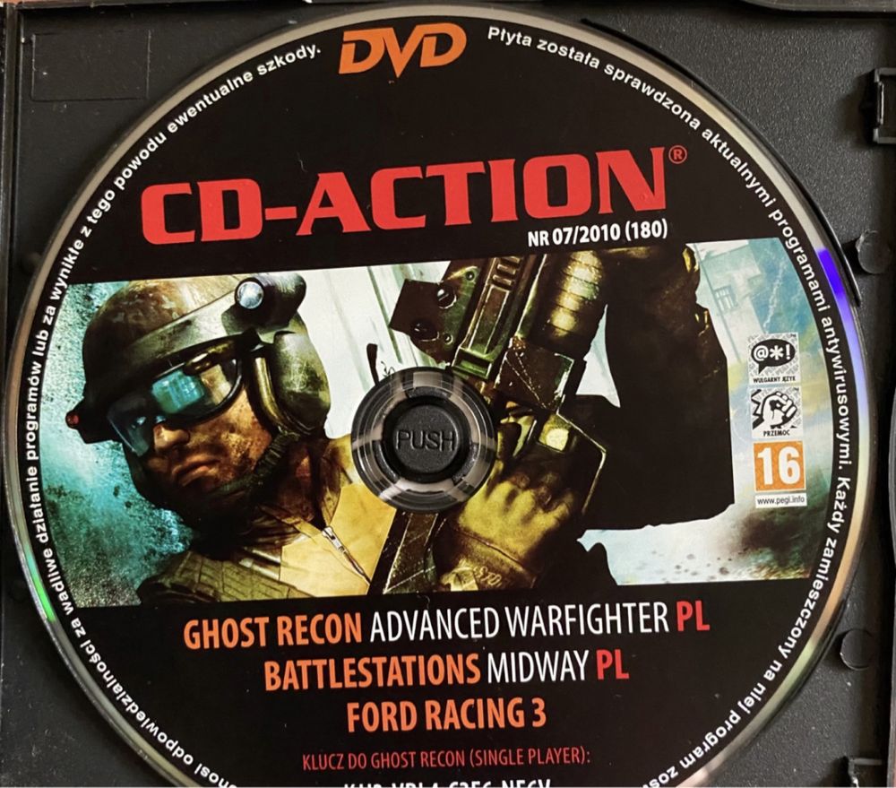 Gry PC CD-Action DVD nr 180: Ghost Recon