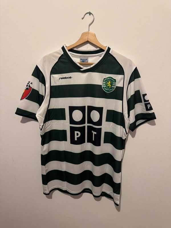 Camisola Sporting 2001-02 Principal C. Ronaldo #28