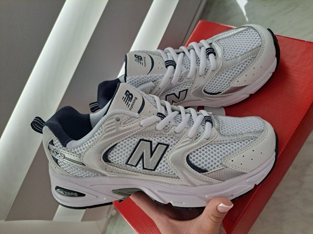Кросівки New Balance 530  Silver шкіра! lux