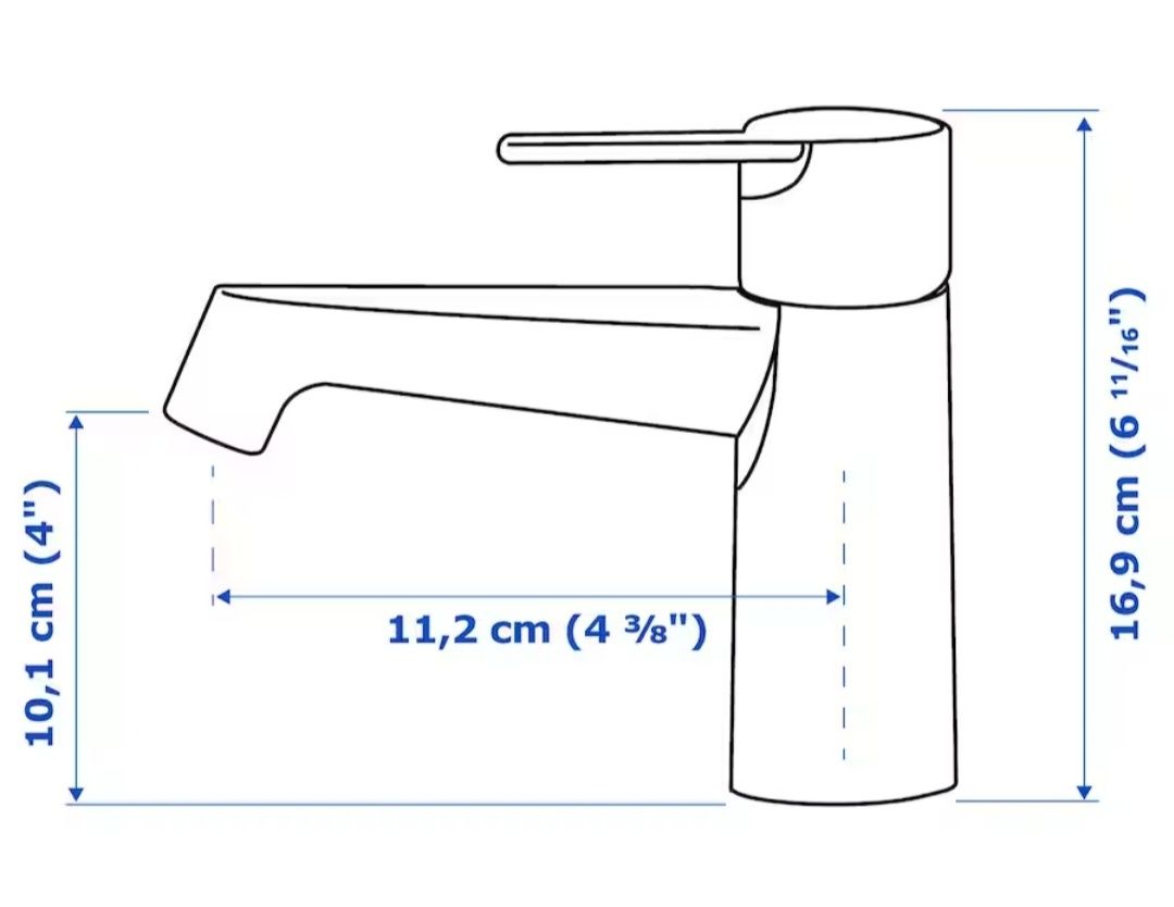 Zestaw umywalka z baterią IKEA