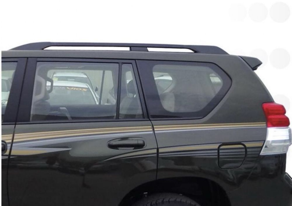 Рейлинги на крышу Toyota land Cruiser Prado 150 2009-2024