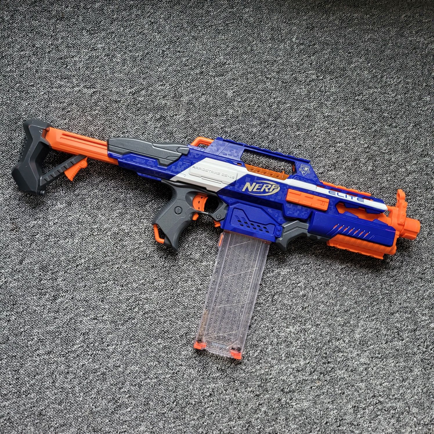 Nerf zestaw TwinShock + RapidStrike+2x FireStrike+LOTKI