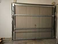 Portao garagem manual