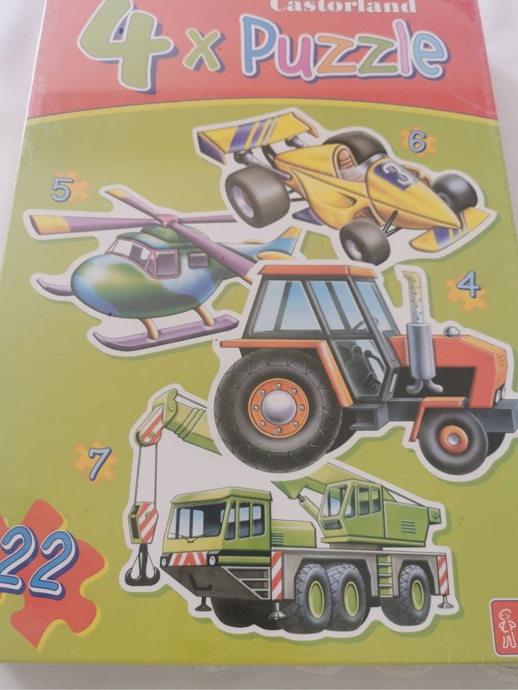 Nowe 4X Puzzle CASTORLAND 4*5*6*7