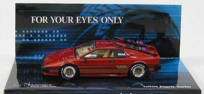 Lotus Esprit Turbo 007 James Bond - Miniatura Minichamps 1/43
