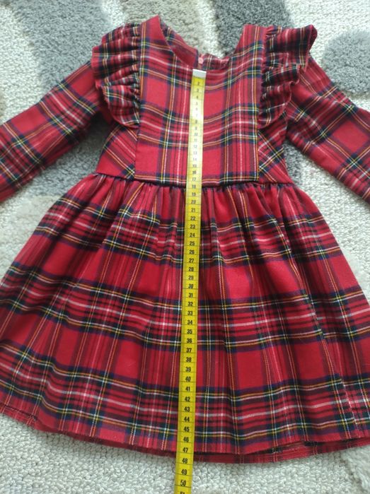 Sukienka święta czerwona rozm 110