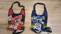 Nerf Pistolety wraz z kamizelkami