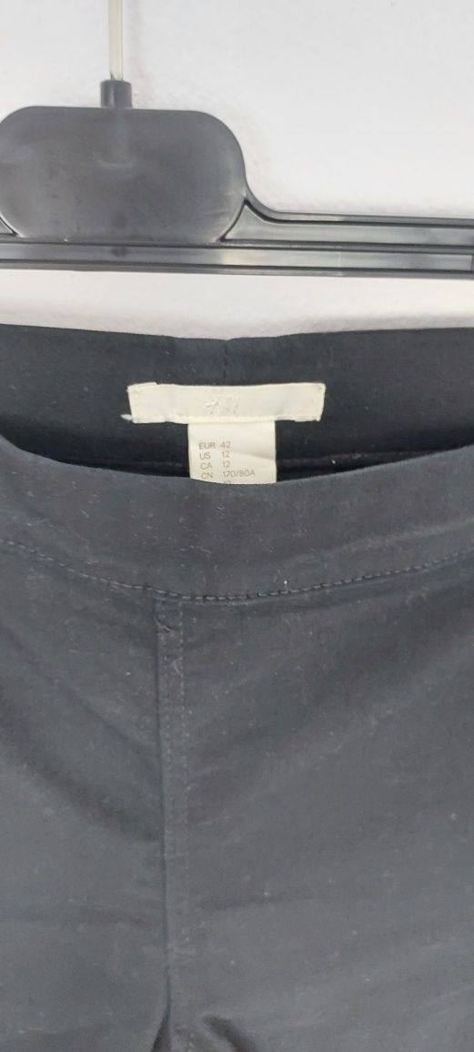 Klasyczne czarne spodnie H&M 42 L