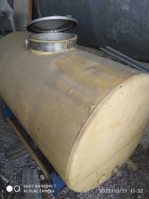 продам бочку алюминевую