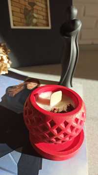 Свічка із соєвого воску (аромасвічка, масажна)