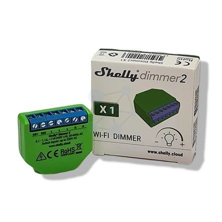 Shelly Dimmer 2 - ściemniacz WiFi