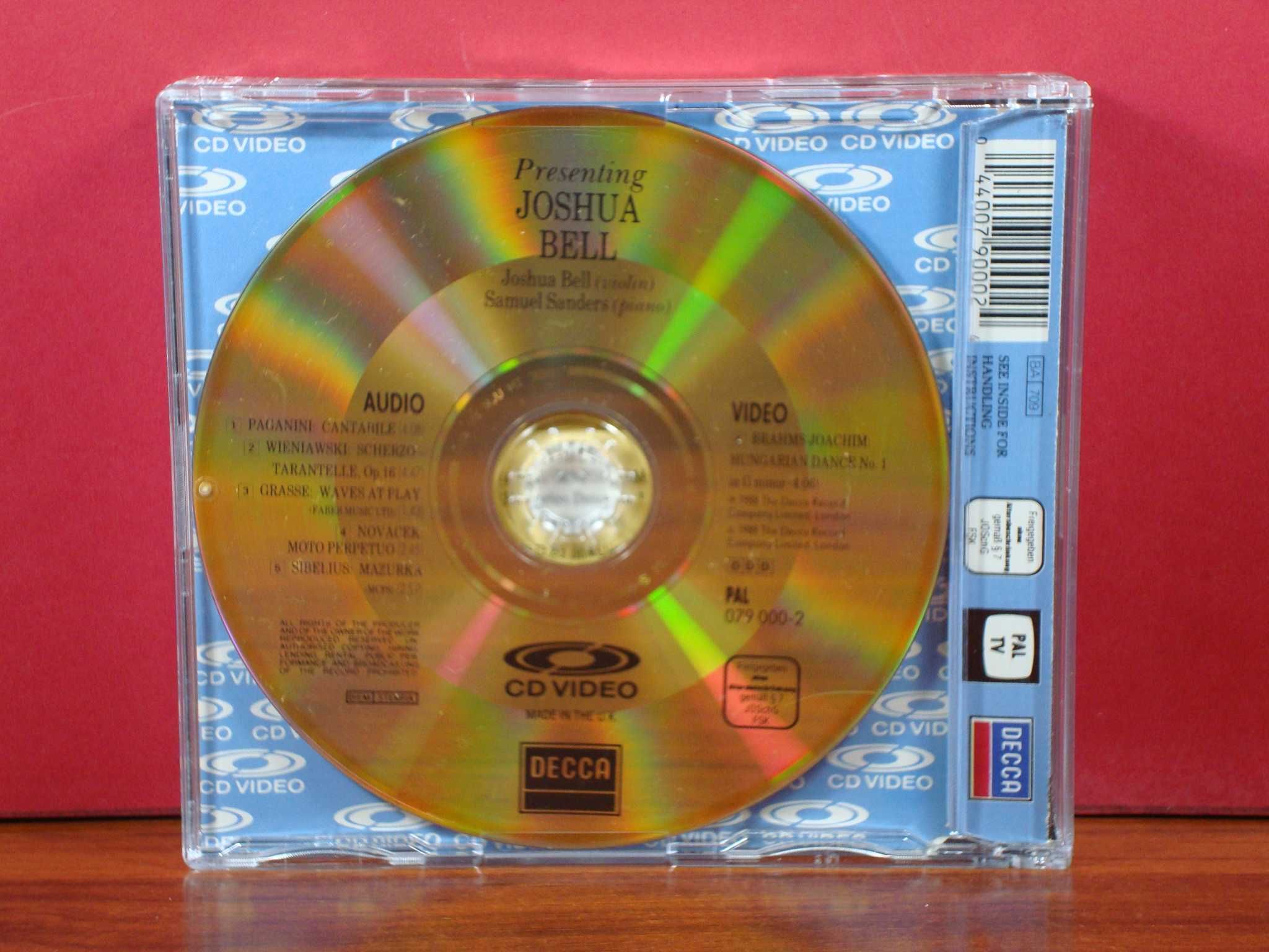 Joshua Bell - Presenting... / VG Plus / LaserDisc  5"/ Single / PAL