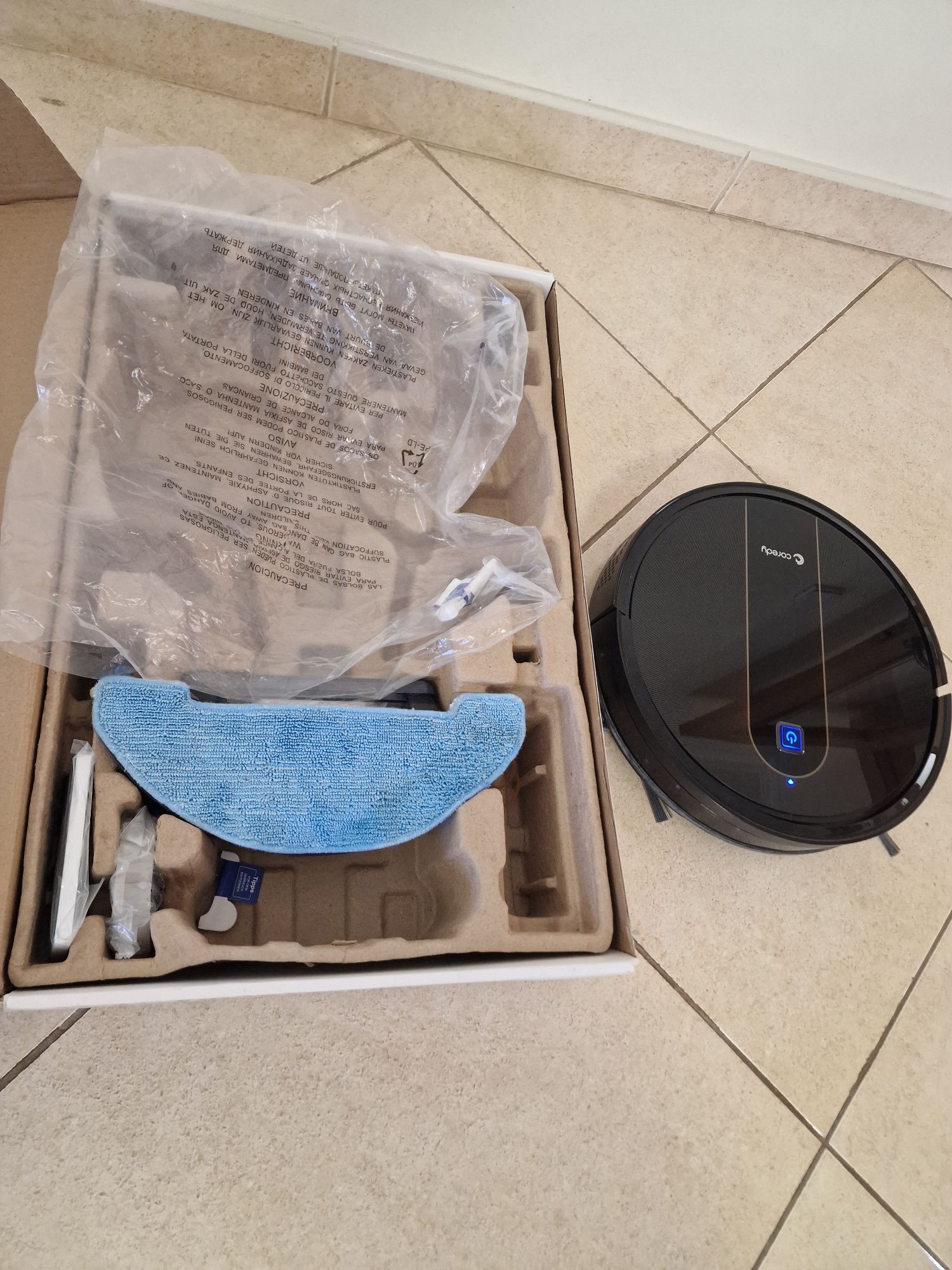 Aspirador robot .